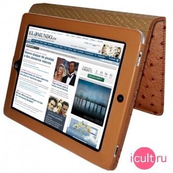 Piel Frama iPad magnetic Case Ostrich ()  iPad