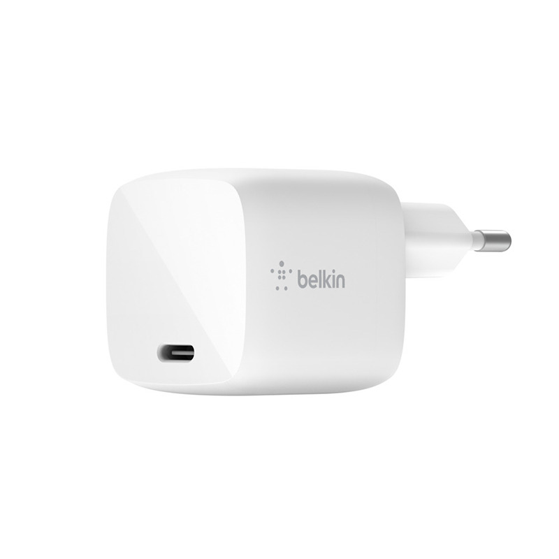 Belkin BOOST CHARGE 30W USB-C PD GaN Wall Charger 3A/1USB-C White  WCH001vfWH