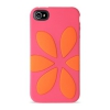 ���������� ����� Agent18 FlowerVest Silicone Case for iPhone 4 (Pink / Orange) ���������/������� IPFV4/CL