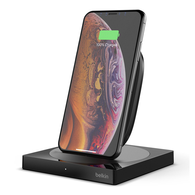   Belkin BOOST CHARGE 7.5W Wireless Charging Stand Special Edition Black  F7U094vfBLK-APL
