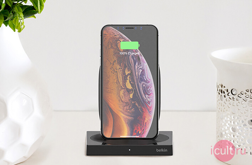 Belkin BOOST CHARGE 7.5W Wireless Charging Stand Special Edition Black