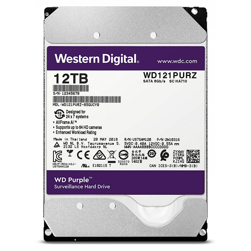   Western Digital WD Purple 12TB WD121PURZ