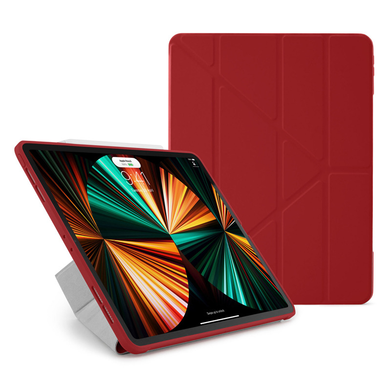 - Pipetto Origami No1 Red  iPad Pro 12.9&quot; 2018-21  PI39-53-R