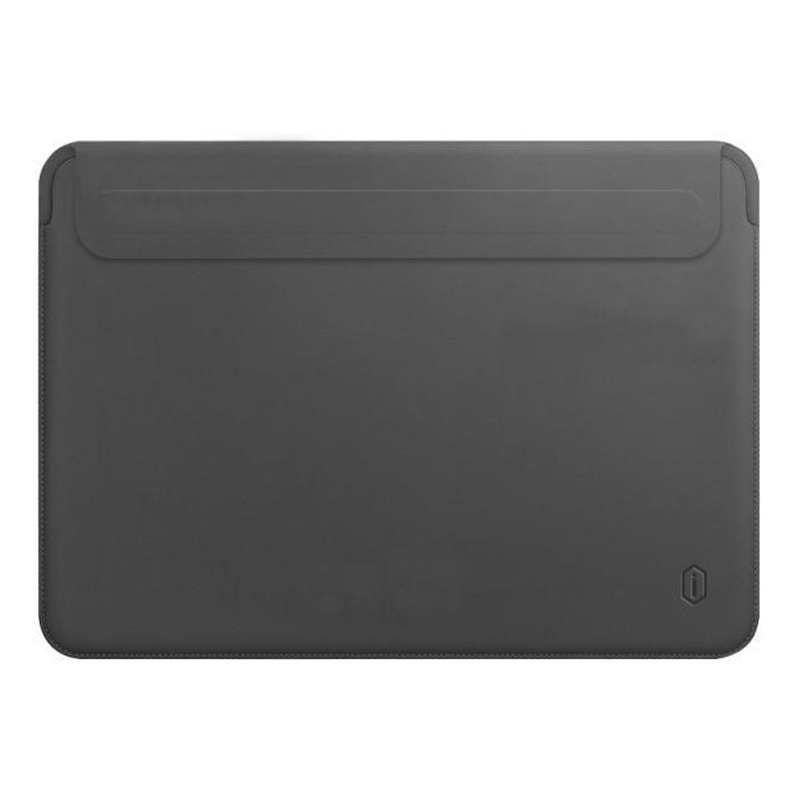  WIWU Skin New Pro 2 Leather Sleeve Dark Grey  MacBook Pro 13&quot; 2016-21/Air 2018-22 -