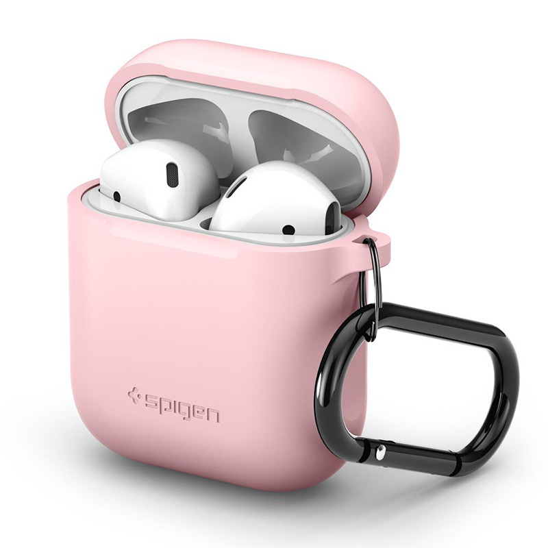  +  Spigen Silicone Fit Pink  Apple AirPods Case  066CS24808