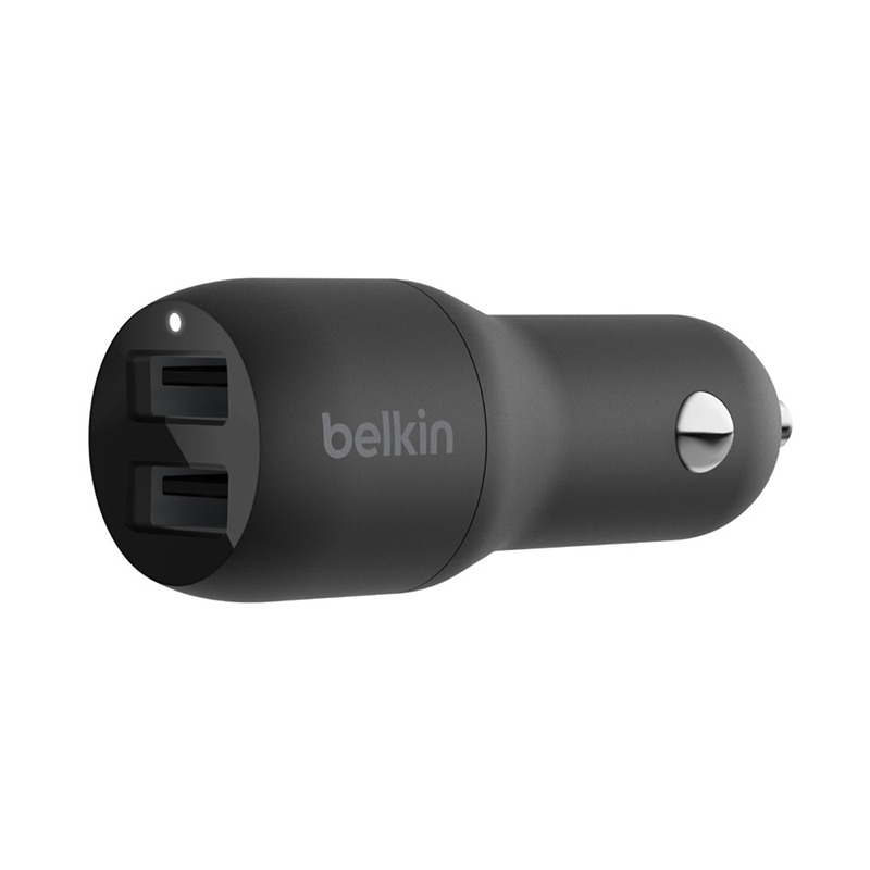  Belkin Boost Up Dual USB-A 24W 2.4A2USB- Black  CCB001btBK