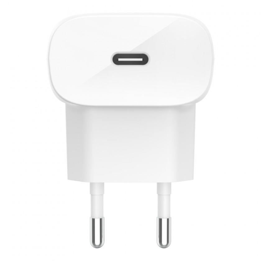  Belkin BOOST CHARGE 20W USB-C Wall Charger White  WCA003vfWH