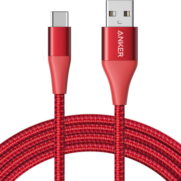   Anker PowerLine+ II USB-C to USB 2.0 1,8  Red  A8463H91