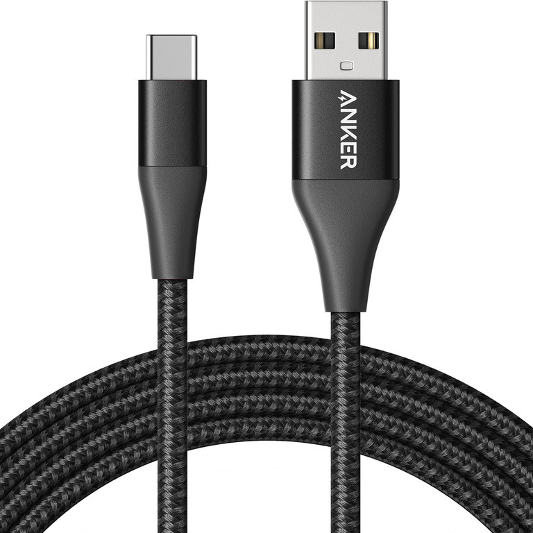   Anker PowerLine+ II USB-C to USB 2.0 1,8  Black  A8463H11