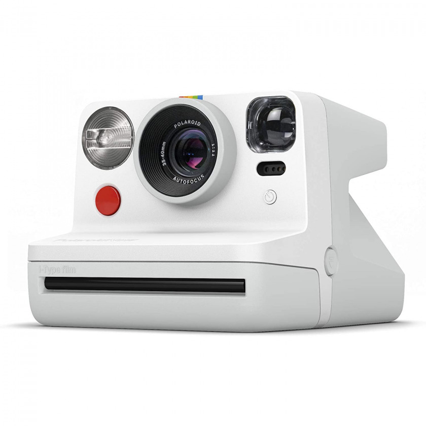  Polaroid Now Autofocus i-Type instant Camera White 009027