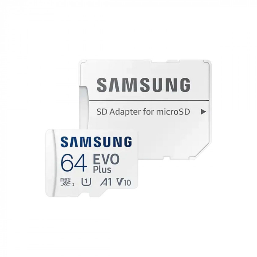   Samsung EVO Plus 64GB MicroSDXC Class 10/UHS-I/U3/130/ MB-MC64KA/RU
