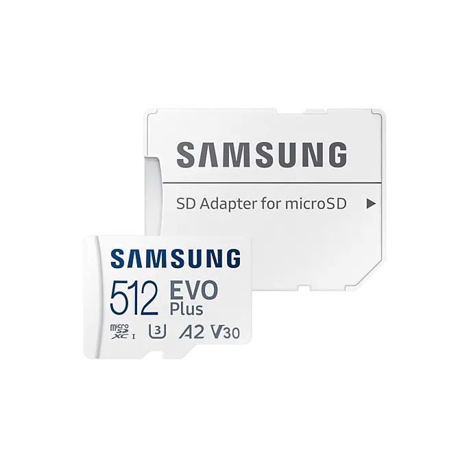   Samsung EVO Plus 512GB MicroSDXC Class 10/UHS-I/U3/130/ MB-MC512KA/RU