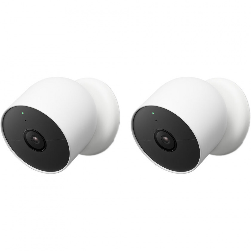   2 Wi-Fi   Google Nest Cam outdoor or indoor battery White  GA01894