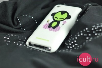 Силиконовый чехол с рисунком для iPod Touch 4G Boomwave ZU Силиконовый чехол с рисунком для iPod Touch 4G Boomwave ZU