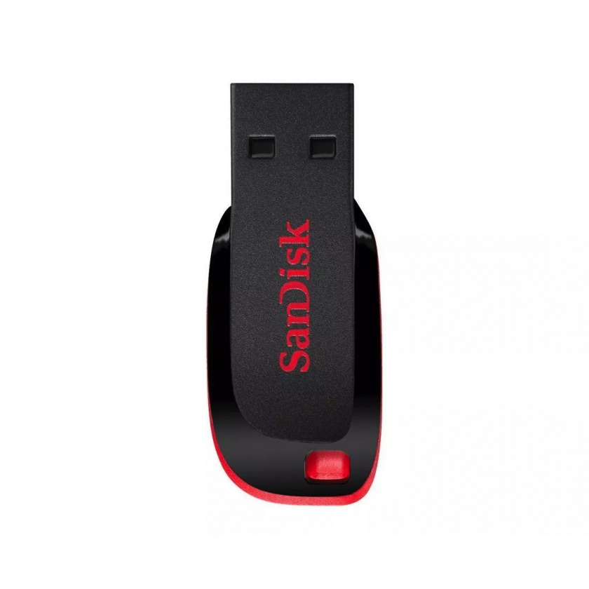USB - SanDisk Cruzer Blade 64GB USB 3.0 Black/Red / SDCZ50-064G-B35
