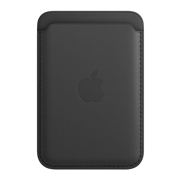 - Adamant Leather Wallet with MagSafe Black   MagSafe 