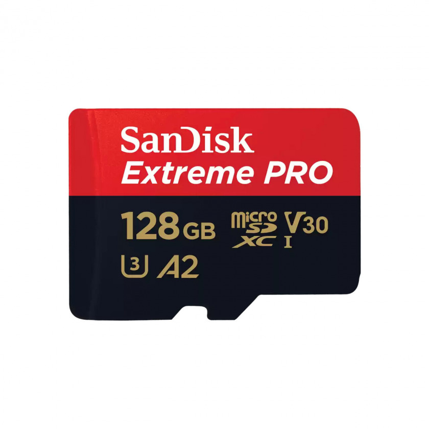   SanDisk Extreme Pro microSDXC 128  Class 10, V30, A2, UHS Class 3, R/W 200/90 / SDSQXCD-128G-GN6MA