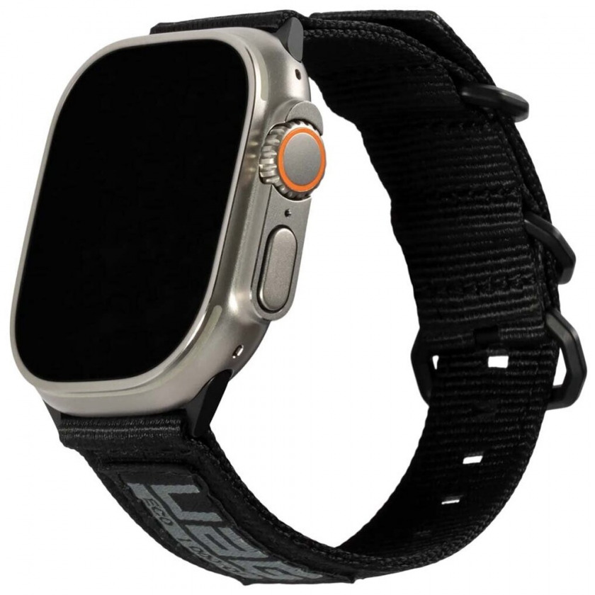   UAG Nato Eco Strap Graphite  Apple Watch 42/44/45/49   194001114032