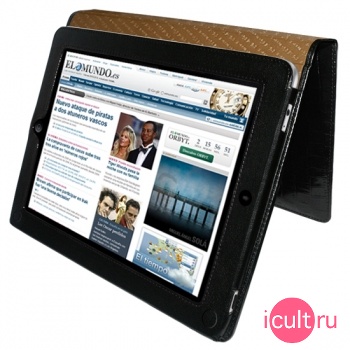   Piel Frama iPad magnetic Case Black ()  iPad
