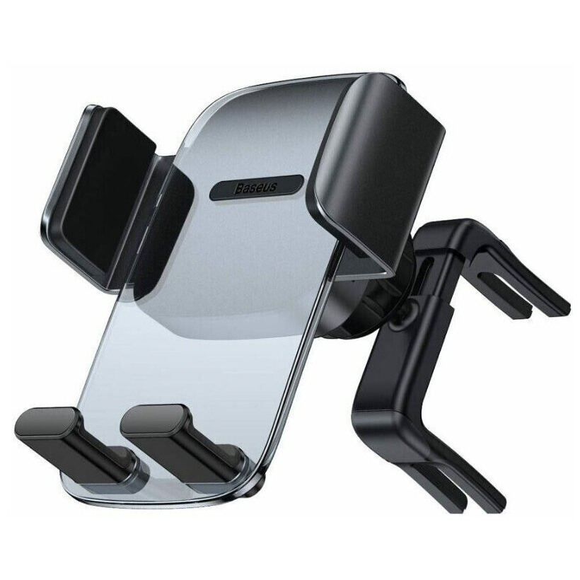  Baseus Easy Control Clamp Car Mount Holger Applicable to Round Air Outlet Version Black    6.5&quot;  SUYK000201