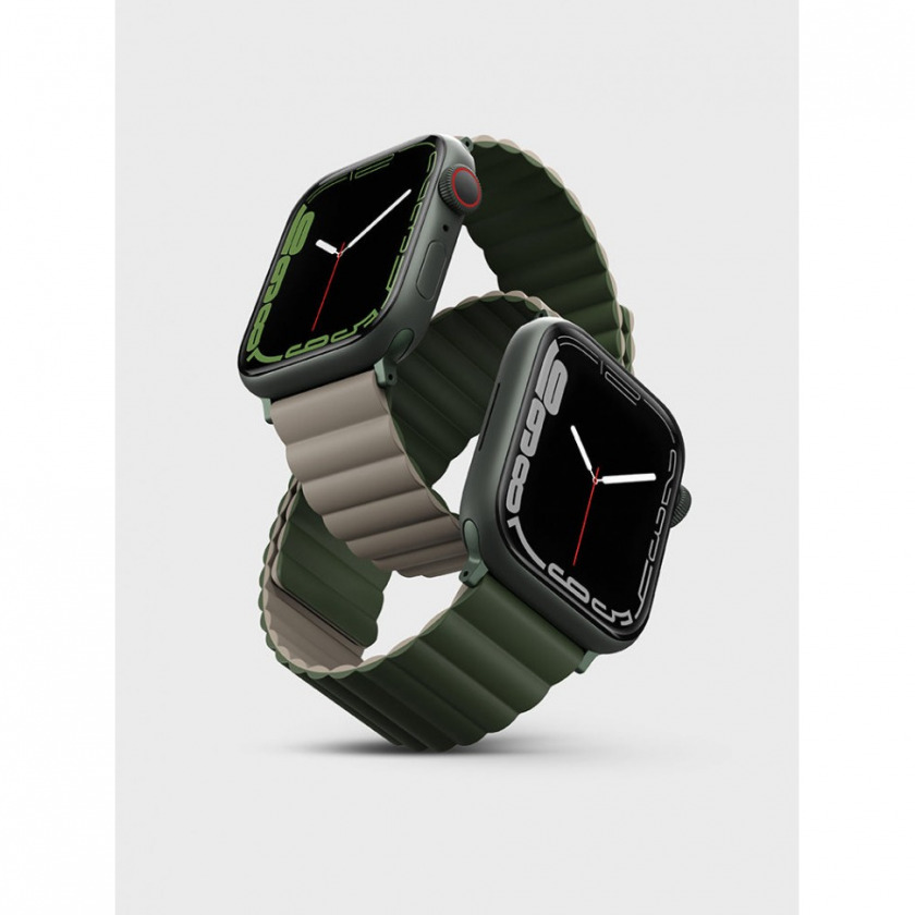   Uniq Revix Silicone Strap  Apple Watch 42/44/45/49 /- 45MM-REVGRNTPE