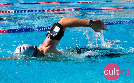 H2O Audio Swim Goggles Smoke Lens