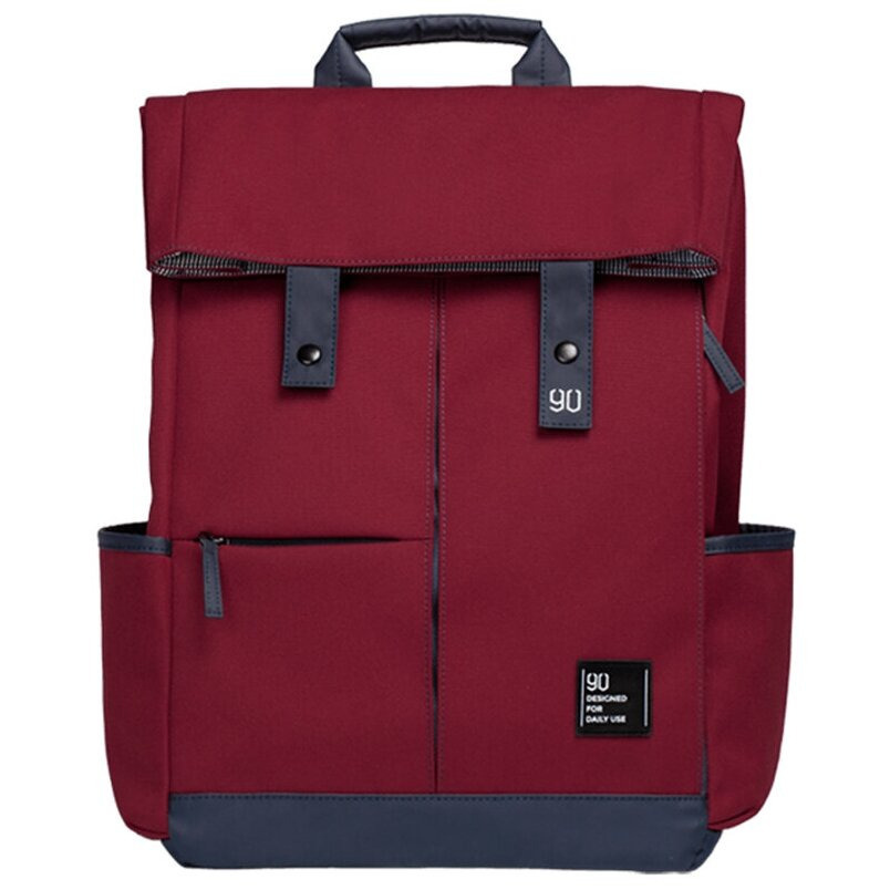  Xiaomi 90 Point Vibrant College Casual BackPack Red 