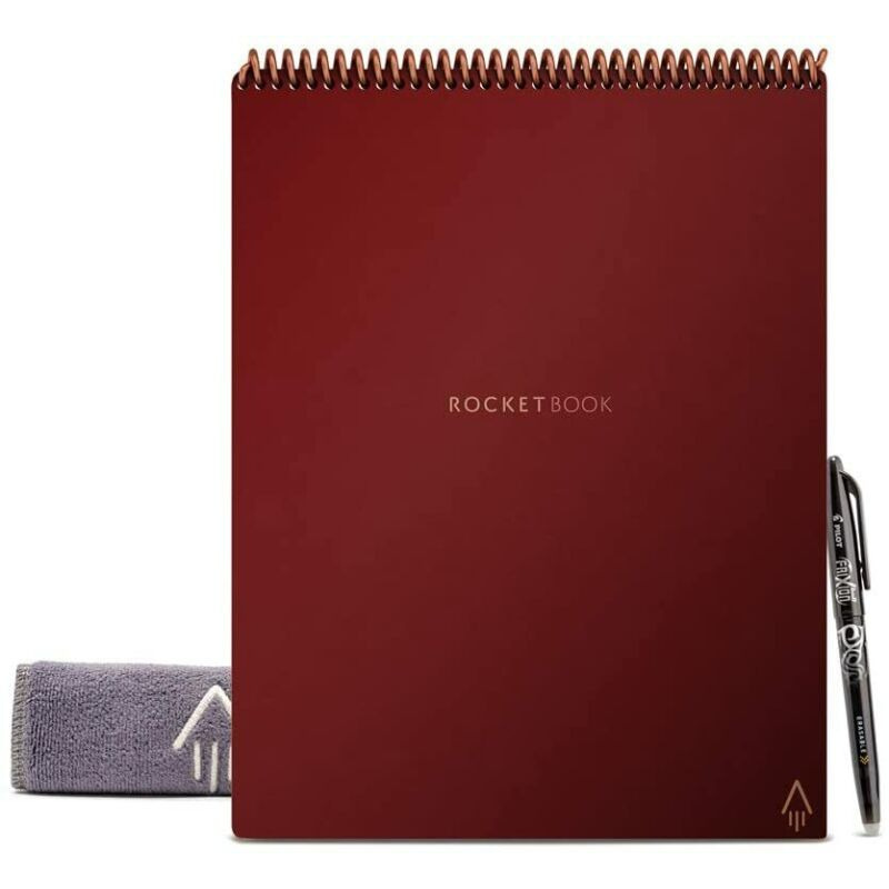  +  Rocketbook Flip Letter A4 Maroon - FLP-L-K-CME