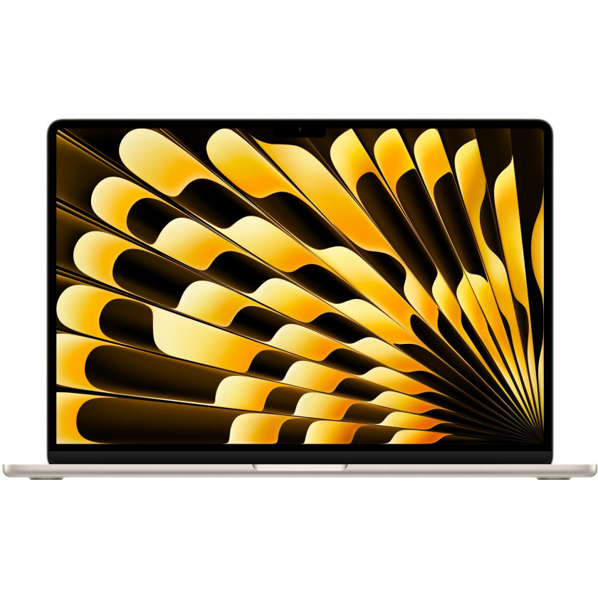 Apple MacBook Air 15 mid 2023 (Apple M2 8-core/8GB/ 512GB SSD/ Apple graphics 10-core/ Wi-Fi/Bluetooth/macOS) Starlight   MQKV3