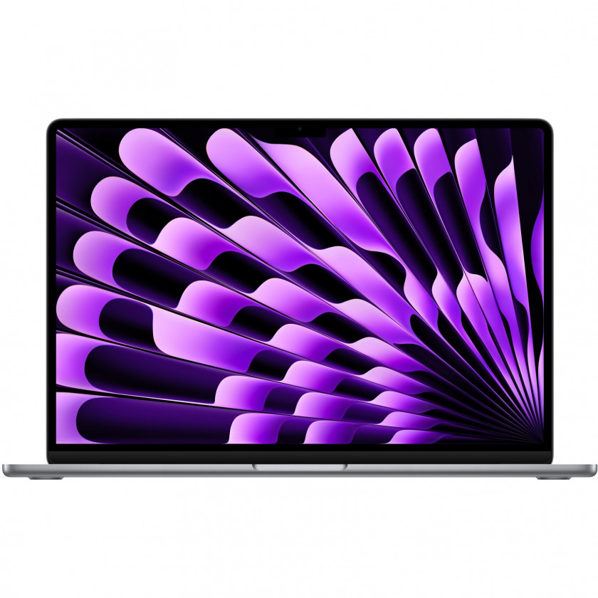  Apple MacBook Air 15 mid 2023 (Apple M2 8-core/8GB/ 512GB SSD/ Apple graphics 10-core/ Wi-Fi/Bluetooth/macOS) Space Gray   MQKQ3