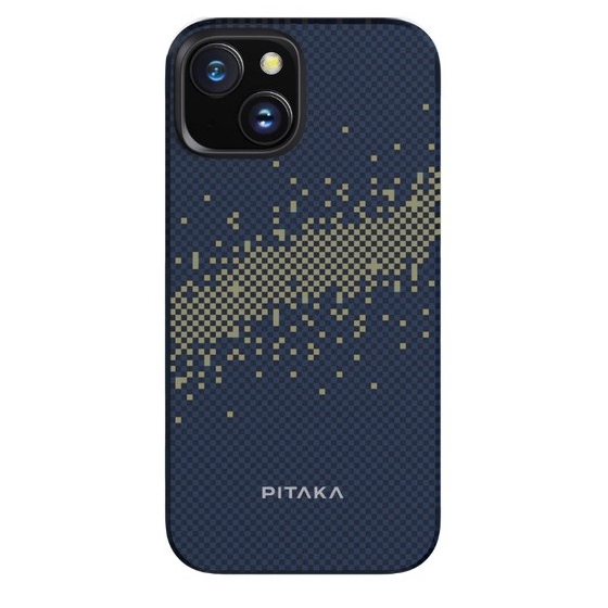  Pitaka Slim Fit Magnetic StarPeak MagEZ Case 4 600D Aramid Fiber Milk Way Galaxy  iPhone 15 Plus /  MCI15-01680200