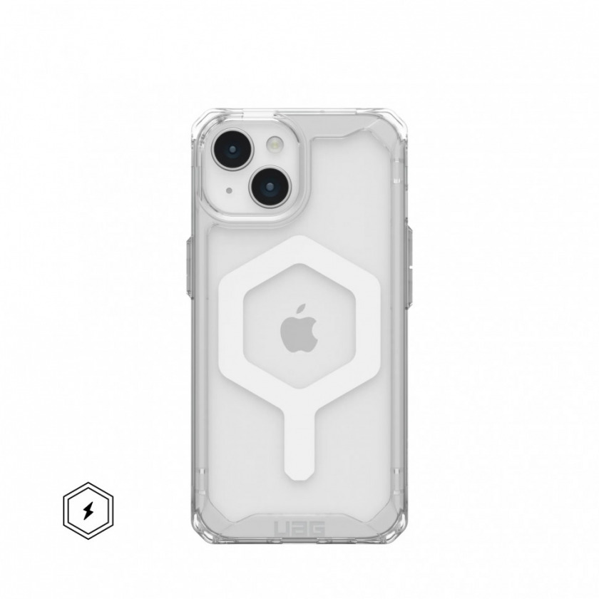  UAG Plyo Ice/White with Magsafe  iPhone 15 / 114294114341