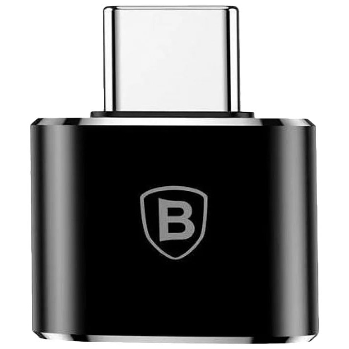  Baseus USB to USB-C Adapter Black  CATOTG-01
