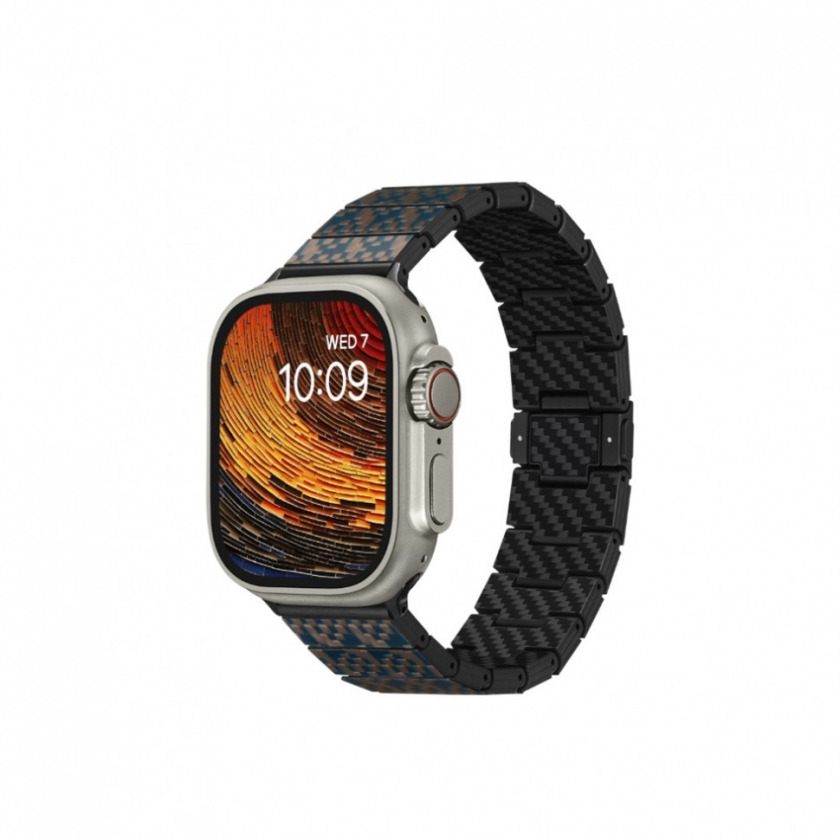   Pitaka Carbon Fiber Watch Band  Apple Watch 38/40/41/42/44/45/49  Stairs AWB2302