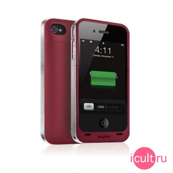 Чехол со встроенным аккумулятором Mophie Juice Pack Air для iPhone 4 Чехол со встроенным аккумулятором Mophie Juice Pack Air для iPhone 4