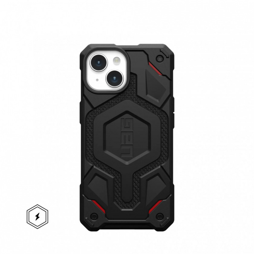  UAG Monarch Pro Kevlar Black with MagSafe  iPhone 15 Plus   114220113940