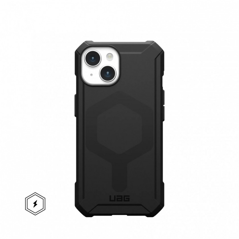  UAG ESSENTIAL ARMOR Black with Magsafe  iPhone 15  114288114040