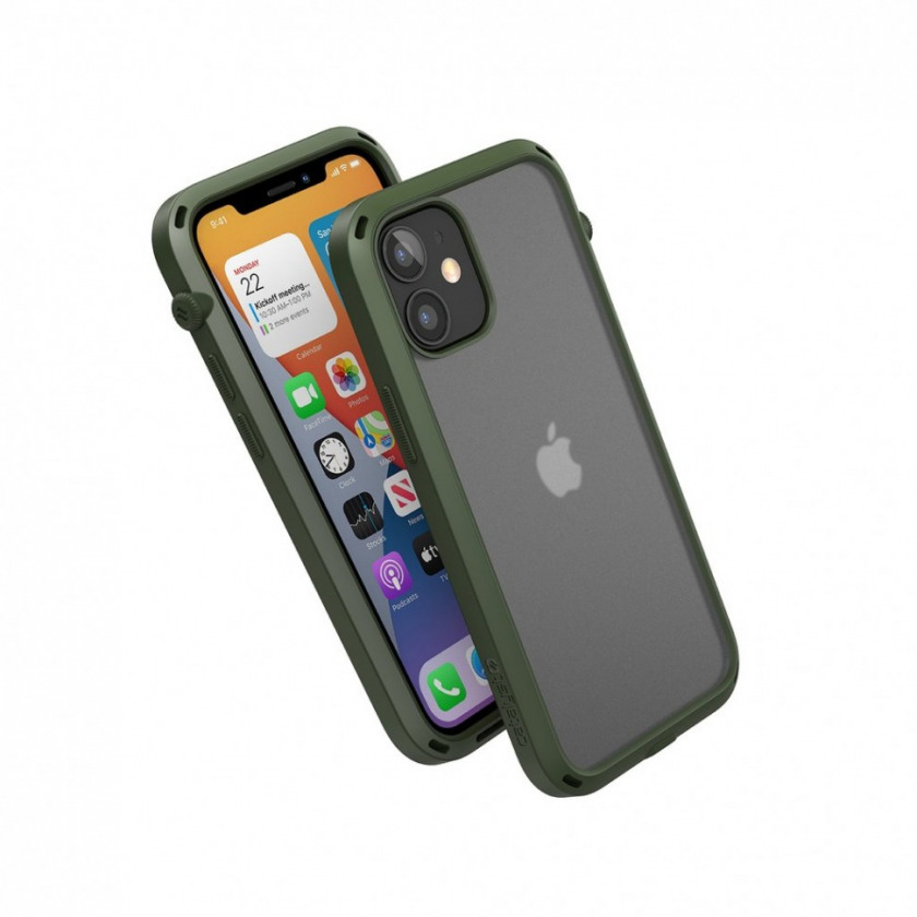   Catalyst Influence Case  iPhone 12 mini Army Green  CATDRPH12GRNS2