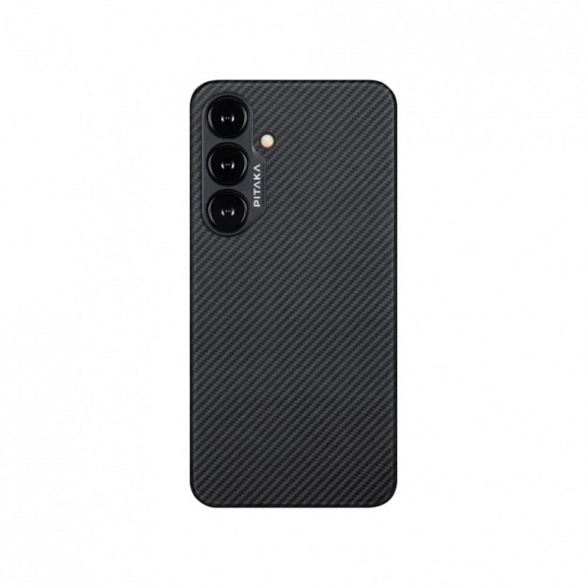  Pitaka MagEZ Case 4 Aramid Fiber Black/Grey Twill  Samsung Galaxy S24+ /  KS2401S