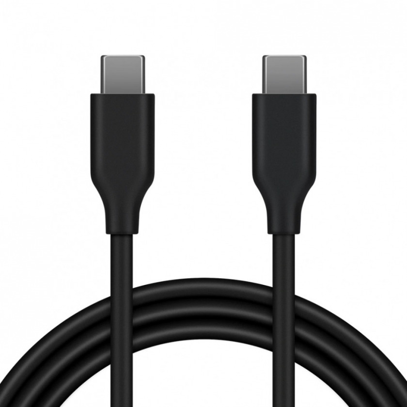 PITAKA Type-C to Type-C Charging Cable 480 Mbps - 60W 1 Black  FB2301B