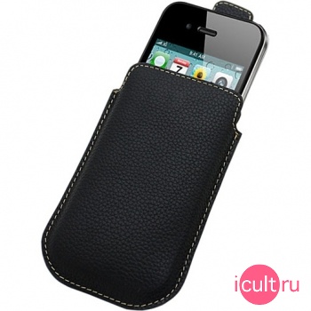 Кожаный чехол для Google Nexus One Melkco Oto Holder black черный Кожаный чехол для Google Nexus One Melkco Oto Holder black черный