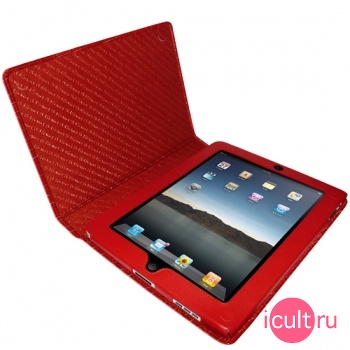   Piel Frama iPad magnetic Case Red ()  iPad