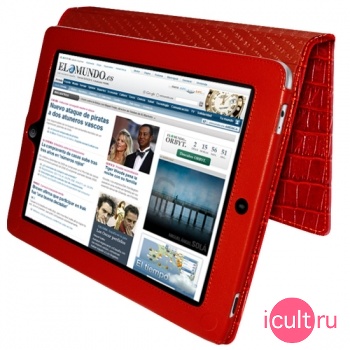Piel Frama iPad magnetic Case Red ()  iPad