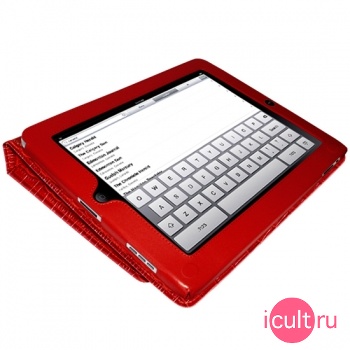 Piel Frama iPad magnetic Case Red 