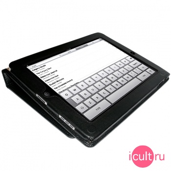 Piel Frama iPad magnetic Case Black/Tan 