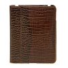 ������� ������� ����� � �������� ��� ��������� ��� iPad Majorelle iPad Leather Case Croco brown ����������