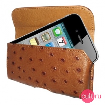   Piel Frama iPhone Horizontal Pouch Ostrich ()  iPhone, iPhone 3G, iPhone 3G S