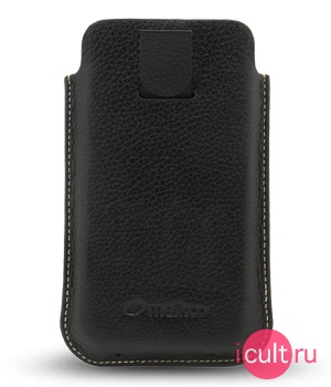����� Melkco iCaller Pouch Type for Apple iPhone 4 (Black LC) APIPO4LCIC1BKLC