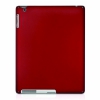 ������������ �������� ����� ��� iPad 2 Macally Metallic Snap On Case Red ������� SNAP2-MR