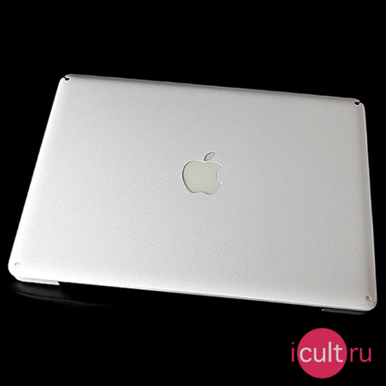 �������� �������� ��� MacBook Pro 13" SGP Skin Guard White Leather ����� ���� SGP04216
